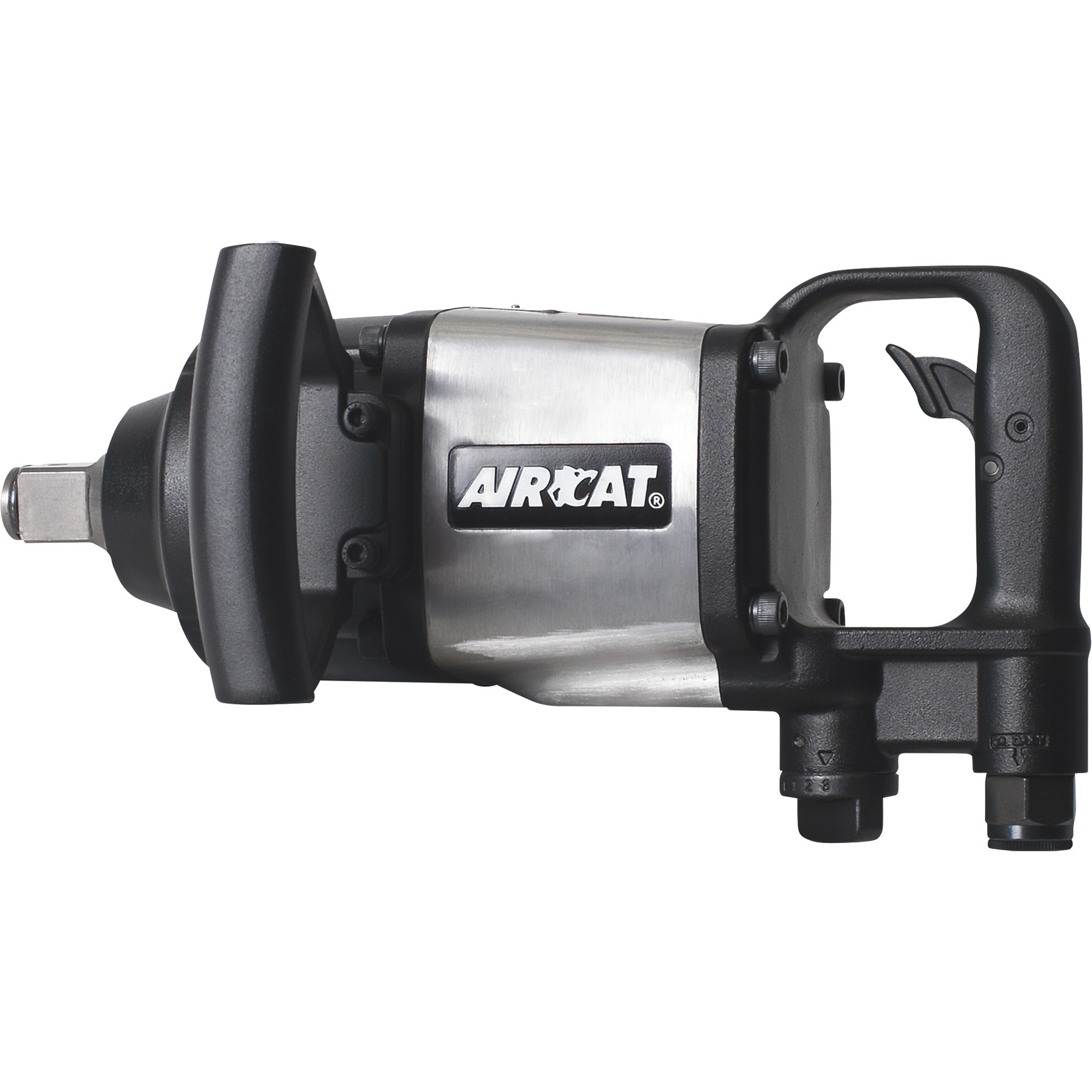 AIRCAT Pinless Hammer Air Impact Wrench, 1in. Drive, 1800ft./lbs. Torque, Model# 1893-1